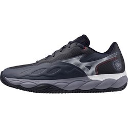 Mizuno Wave Enforce Court CC Tennisschuhe 05 - odyssey gray/white/blue granite 44