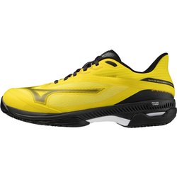 Mizuno Wace Exceed Court Padelschuhe Herren 45 - vibrant yellow/black/black sand 40