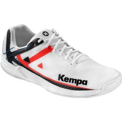 Kempa Wing 2.0 Handballschuhe Herren weiß/rot/schwarz 41