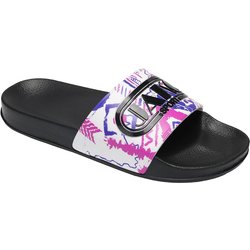 JAKO Retro Jakolette Badelatschen 661 - schwarz/weiß/pink 45