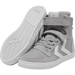 hummel Slimmer Stadil Leder High-Top Sneaker Kinder 1100 - alloy 29