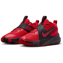 NIKE Team Hustle D Basketballschuhe Kinder 602 - university red/university red-black 36