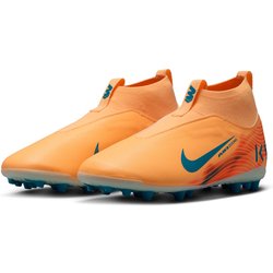 NIKE Jr. Mercurial Superfly 10 Academy Kylian Mbappé AG Fußballschuhe Kinder 801 - melon tint/neo turq-igloo 36.5