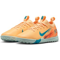 NIKE Jr. Mercurial Vapor 16 Academy Kylian Mbappé TF Multinocken-Fußballschuhe Kinder 801 - melon tint/neo turq-igloo 38