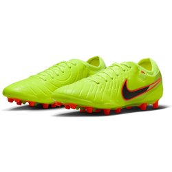NIKE Tiempo Legend 10 Pro AG Fußballschuhe 701 - volt/black 47.5