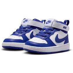 NIKE Court Borough Mid 2 Baby-Sneaker 130 - white/deep night-white 26