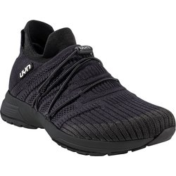 UYN Free Flow Tune Slip-on Sneaker aus Merinowolle Herren black/carbon 41