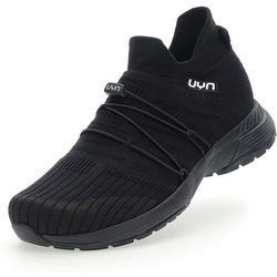 UYN Free Flow Tune Slip-on Sneaker aus Merinowolle Damen black/carbon 37