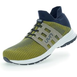 UYN Nature Tune Slip-on Sneaker aus Merinowolle Herren sage/carbon 41