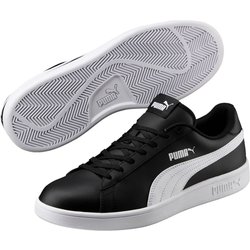 PUMA Smash V2 Leder Sneaker PUMA black/PUMA white 44.5