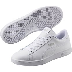 PUMA Smash V2 Leder Sneaker PUMA white/PUMA white 40.5
