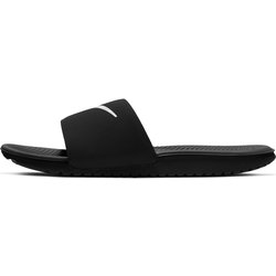 NIKE Kawa Slides Badelatschen Kinder black/white 32