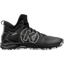 Kempa Attack Mid-Top Handballschuhe mit Michelin Laufsohle schwarz 44