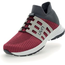 UYN Nature Tune Slip-on Sneaker aus Merinowolle Herren bordeaux/grey 44