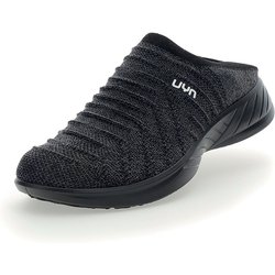 UYN 3D Ribs Sabot Wool Freizeitschuhe mit schwarzer Sohle Damen anthracite melange/black 35