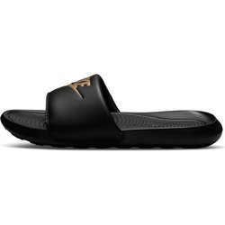 NIKE Victori One Badelatschen Herren 006 - black/metallic gold-black 42.5