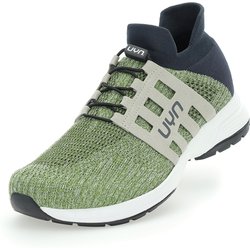 UYN Nature Tune Slip-on Sneaker aus Merinowolle Herren green melange/anthracite 44