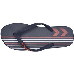 hummel Multistripe Flip Flops Zehentrenner black iris/flame scarlet 43