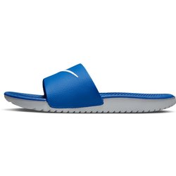 NIKE Kawa Slides Badelatschen Kinder hyper cobalt/white 35
