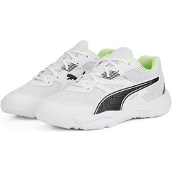 PUMA SolarFLASH II Hallenschuhe Kinder PUMA white/PUMA black/fizzy light 29