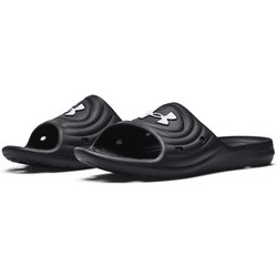 UNDER ARMOUR Locker IV Badelatschen Herren 001 - black/black/white 52.5