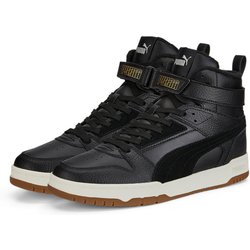PUMA RBD Game Winterized Mid-Top Sneaker gefüttert PUMA black/PUMA black/PUMA team gold 44.5