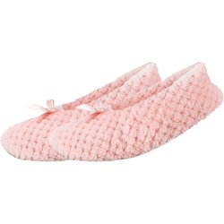 2er Pack camano Cosy Hausschuhe Damen 4305 - dusty rose 37-38