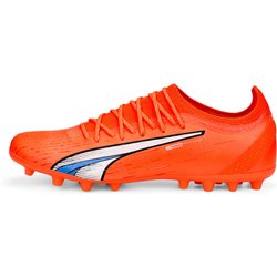 PUMA Ultra Ultimate MG Fußballschuhe 01 - ultra orange/puma white/blue glimmer 46