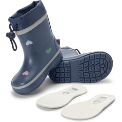 Tchibo - Kinder-Gummistiefel - Gr. 24-25 - dunkelblau