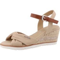 Tom Tailor Sandale - Damen - Gr. 39 - braun