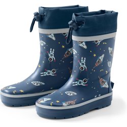 Tchibo - Gummistiefel - Herren - Gr. 22-23 - blau/print