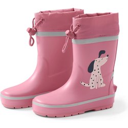 Tchibo - Gummistiefel - Damen - Gr. 30-31 - dunkelrosa/print