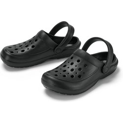 Tchibo - Unisex-Clogs - Herren - Gr. 39 - anthrazit