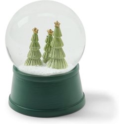 Tchibo - LED-Schneekugel - dunkelgrün