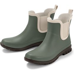 Tchibo - Gummistiefelette - Herren - Gr. 38-39 - weiß