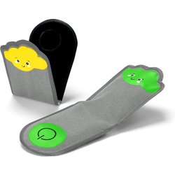 Tchibo - 2 LED-Magnet-Lichter Wolken - grün