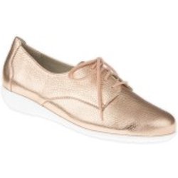 tessamino | Damen Schnürschuhe | Hirschleder | Weite H | herausnehmbares Memo-Latex Fußbett