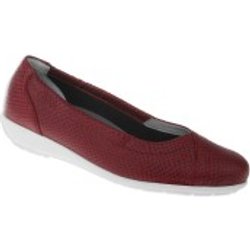 tessamino | Damen Ballerinas | Hirschleder | Weite H | herausnehmbares Memo-Latex Fußbett