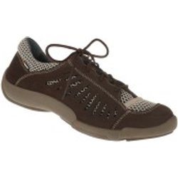 tessamino | Damen Schnürschuhe | Leder in Kombination mit Mesh | Weite G & H | wechselbares Fußbett mit Lederüberzug