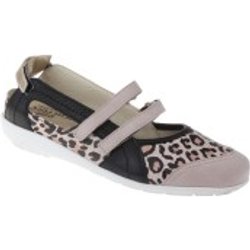 tessamino | Damen Ballerinas | Leder | Weite H | herausnehmbares Memo-Latex Fußbett