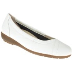 tessamino | Damen Ballerinas | Hirschleder | Weite H | herausnehmbares Memo-Latex Fußbett