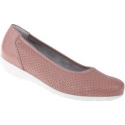 tessamino | Damen Ballerinas | Hirschleder | Weite H | herausnehmbares Memo-Latex Fußbett
