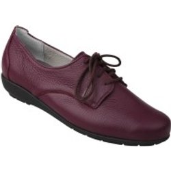 tessamino | Damen Schnürschuhe | Hirschleder | Weite H | herausnehmbares Memo-Latex Fußbett