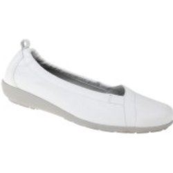 tessamino | Damen Ballerinas | Hirschleder | Weite H | herausnehmbares Memo-Latex Fußbett