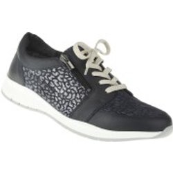 tessamino | Damen Sneaker | Leder | Weite G & H | wechselbares Fußbett mit Lederüberzug