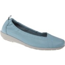 tessamino | Damen Ballerinas | Hirschleder | Weite H | herausnehmbares Memo-Latex Fußbett