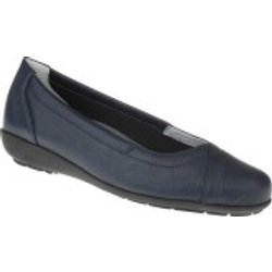 tessamino | Damen Ballerinas | Hirschleder | Weite H | herausnehmbares Memo-Latex Fußbett