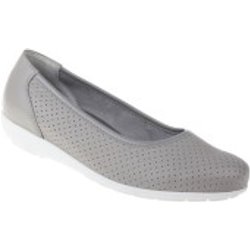 tessamino | Damen Ballerinas | Hirschleder | Weite H | herausnehmbares Memo-Latex Fußbett