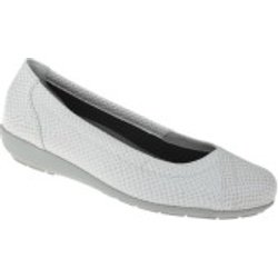 tessamino | Damen Ballerinas | Hirschleder | Weite H | herausnehmbares Memo-Latex Fußbett