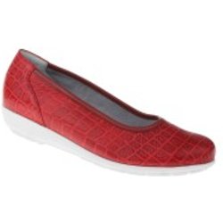 tessamino | Damen Ballerinas | Hirschleder | Weite H | herausnehmbares Memo-Latex Fußbett